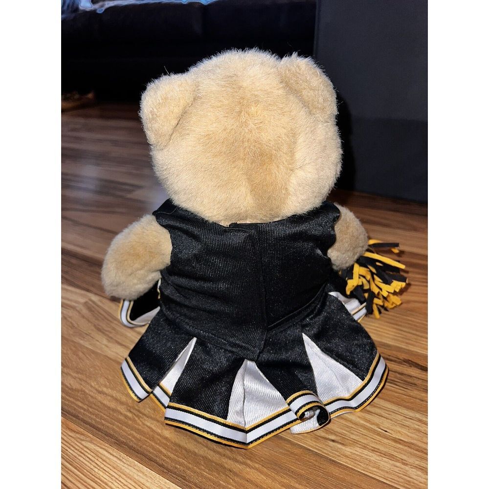 Vintage Build A Bear Teddy Pittsburgh Steelers NFL Football Cheerleader - Picture 3 of 6